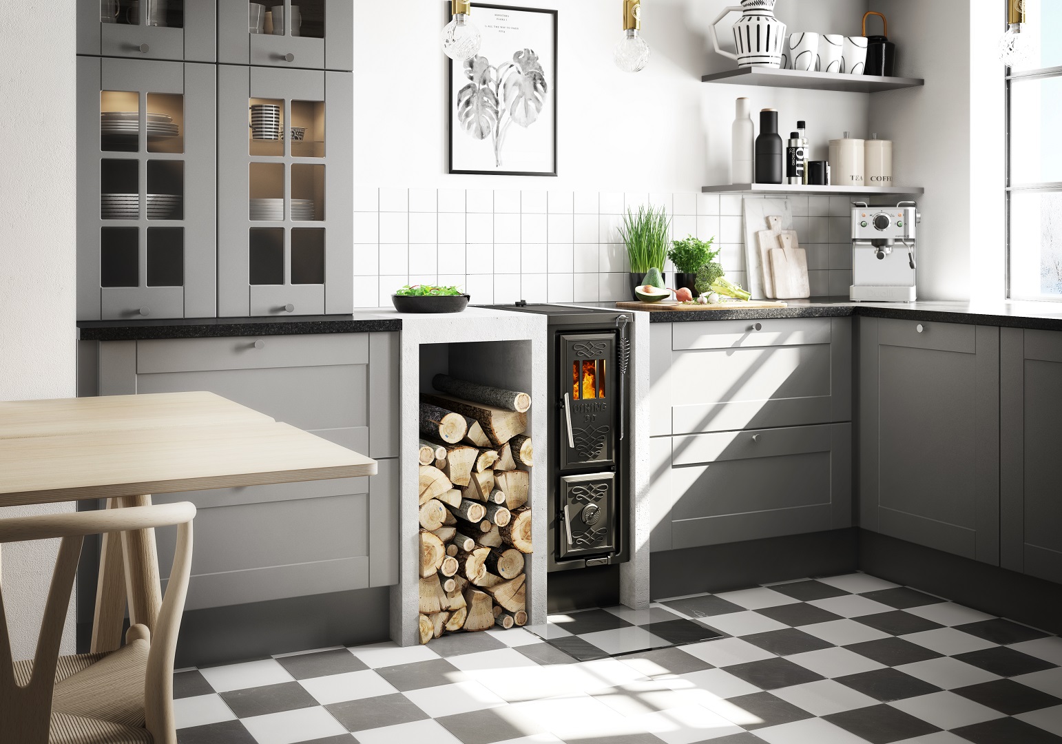 JOSEF DAVIDSSONS VIKING 30 – SMALSPIS I GJUTJÄRN - TOPPANSLUTEN - 3