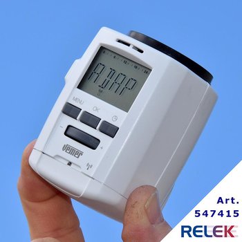 Termostat-styrning THERMOPRO RF, elektronisk, display