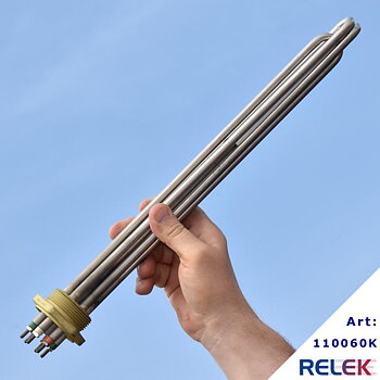 Elpatronelement R40 IU-60rf 6000W 230/400V IL=410 mm
