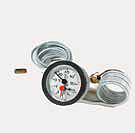 Hydrotermometer 0-4 bar, 0-120Celcius