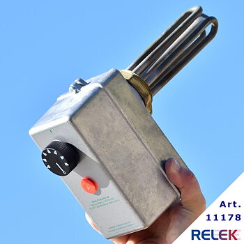 Elpatron 1500W 30-90°C 2-stegs EP2-1,5rf rostfri