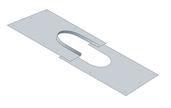 UNDERBESLAG FÖR TAKSTOS (Isol. 60) 130mm