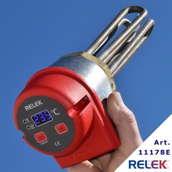 Elpatron 1500W 0-100°C Elektronisk 2-stegs EP71-1,5rf rostfri