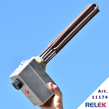 Elpatron 9000W 30-90°C 2-stegs PP2-9cu koppar