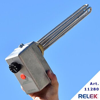 Elpatron 3000W 30-90°C 2-stegs EP2-IA-3rf inaktiv 150mm