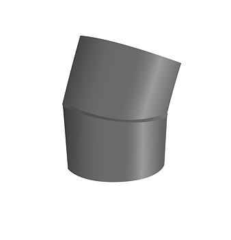 RÖKRÖR Ø 125/1 X 30°