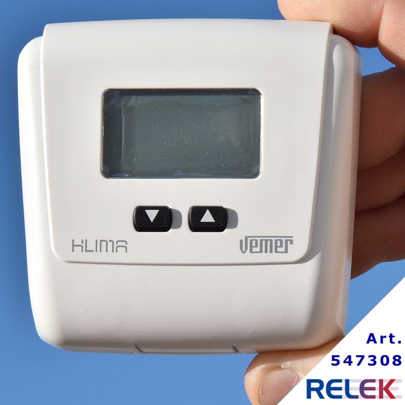 Rumstermostat KLIMA LCD, display, 230V - 2
