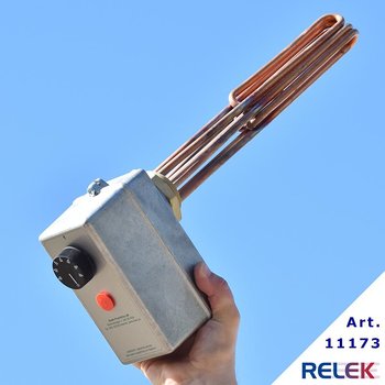 Elpatron 7500W 30-90°C 2-stegs PP2-7,5cu koppar