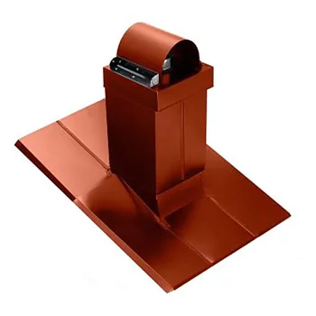 SKORSTENSHUV10-45GR/H750-1500 DIM 150 RÖD
