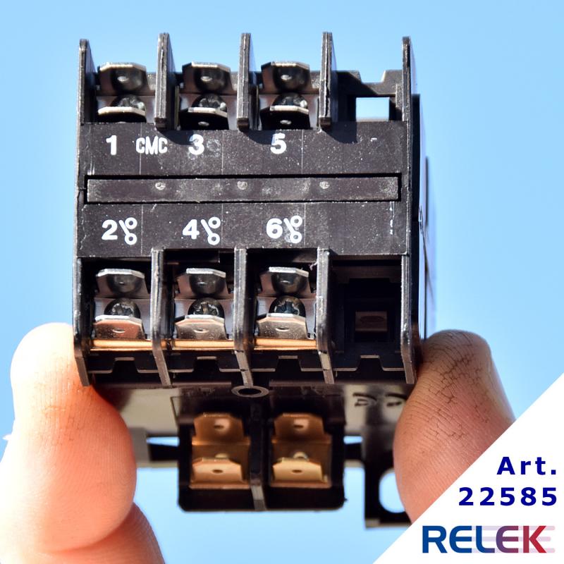 Kontaktor MOHF-00D-SPU 3 slutande, Manöversp.24V AC - 2