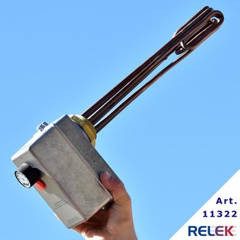 Elpatron 6000W 30-85°C 1-stegs PP1-6cu komplett