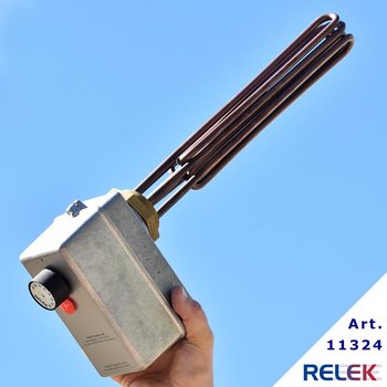 Elpatron 9000W 30-85°C 1-stegs PP1-9cu komplett