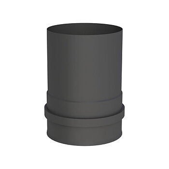 Rökrör 80mm Adapter Kamin