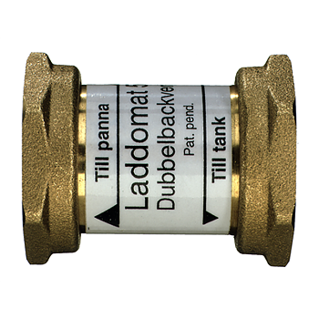 Dubbelbackventil R40