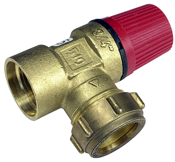 VENTIL SÄKERH 3/4″ INV 2,5 bar