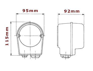 Kopplingsbox BK7T R50 IP54 Högt lock - 2