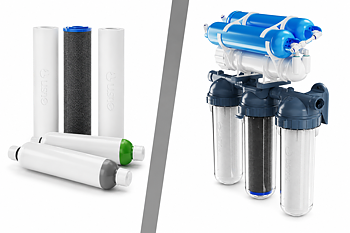 Filterpaket till vattenfiltersystem