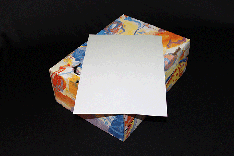 Laserark grönton med 4" talong A4 90gr (900-p)