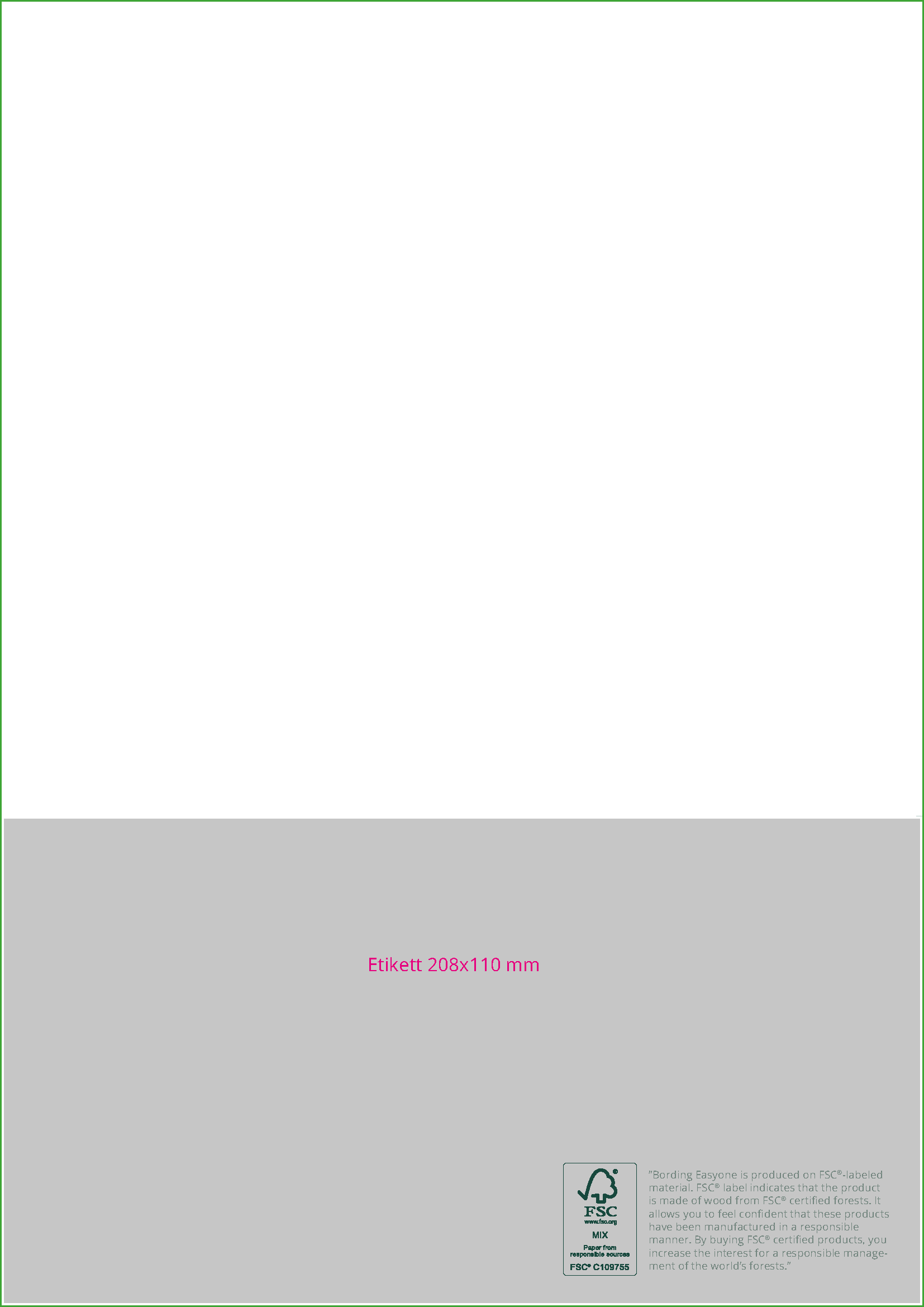 easyone Single FSC® (1000-p)