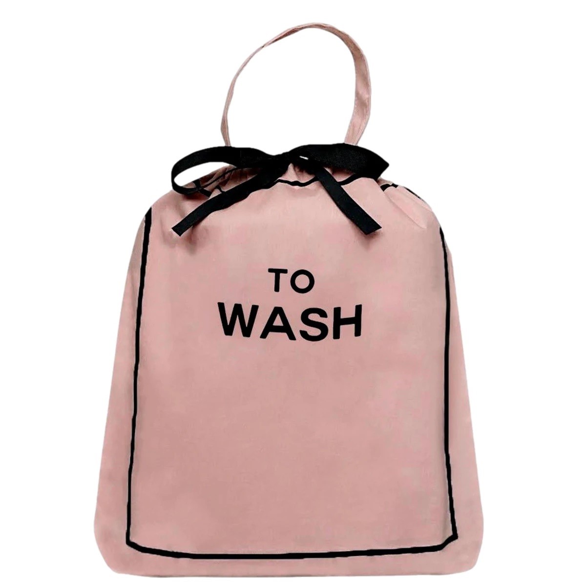 Förvaringspåse - to wash- rosa