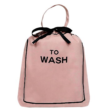 Förvaringspåse - to wash- rosa