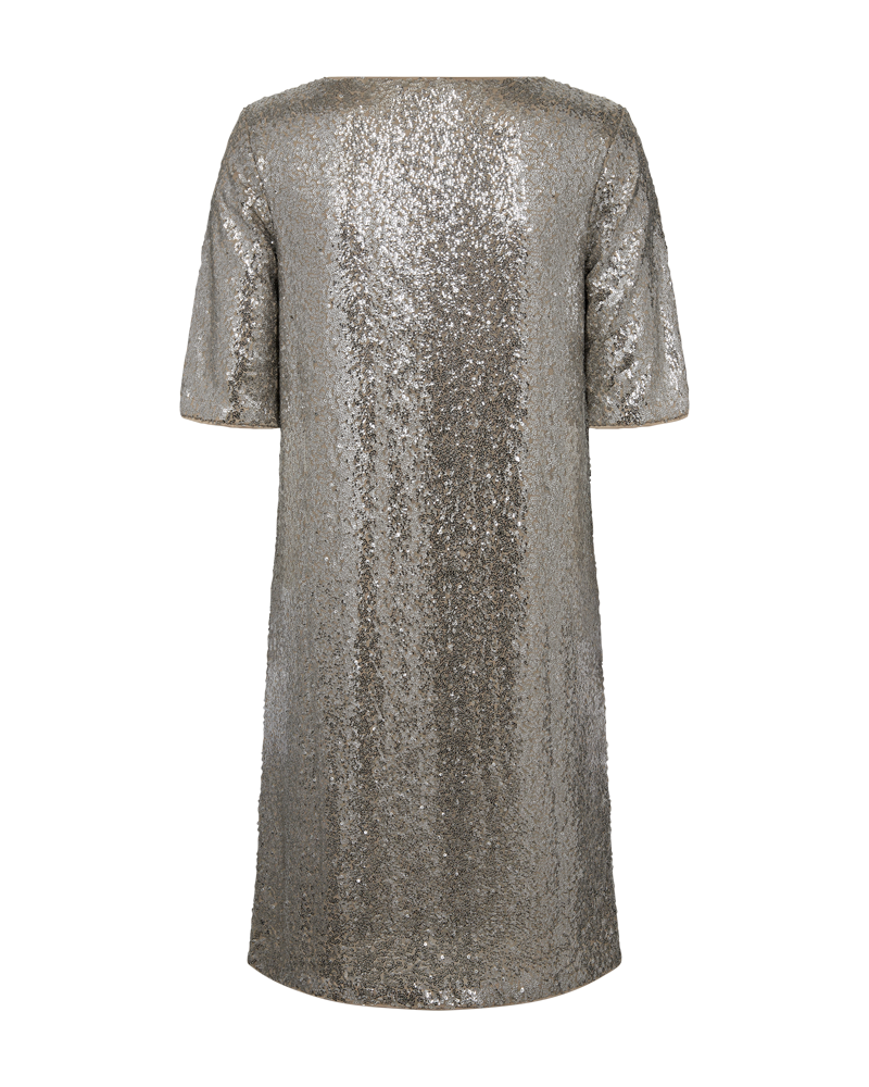 Harper dress - paljetter - silver - 3