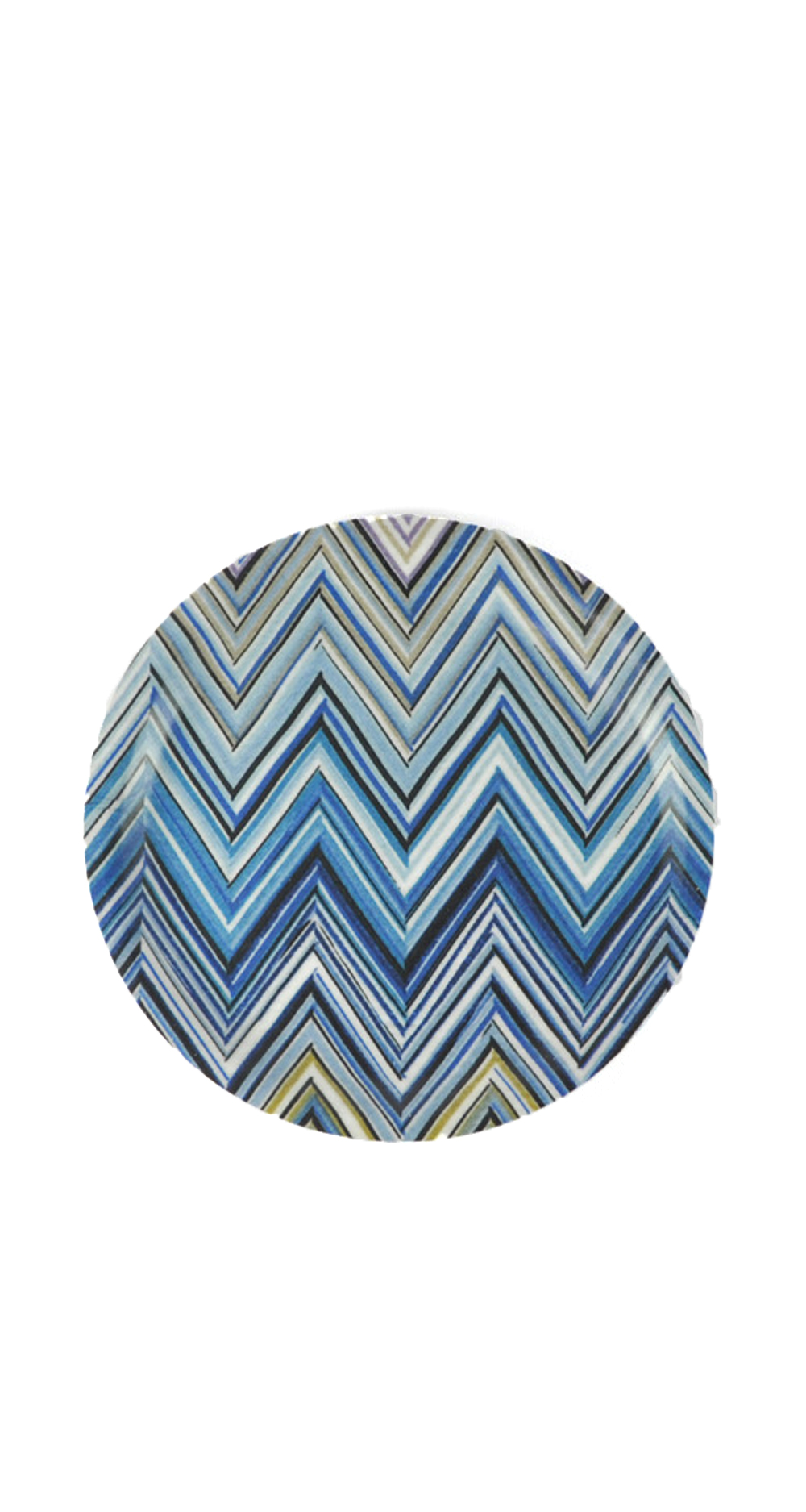 Muggunderlägg ZigZag 4-pack - Blå