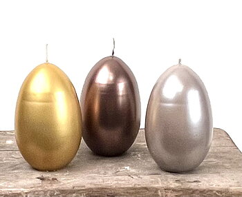 Gåsägg guld metallic 