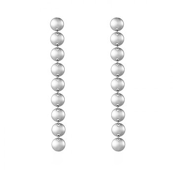 CAPRI LONG EARRING SILVER
