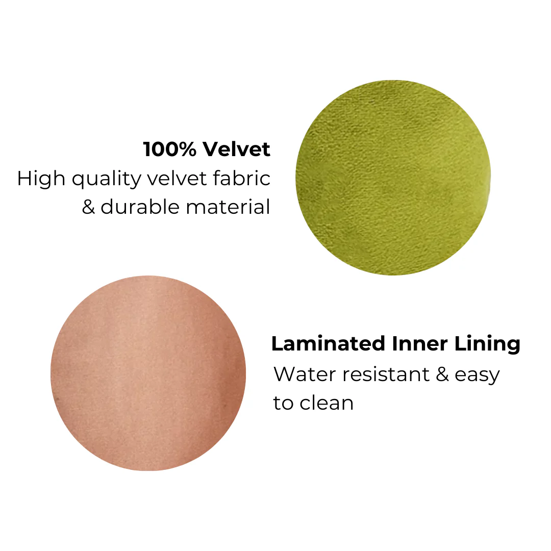 Box Makeup & Toiletry - Green Velvet - 5