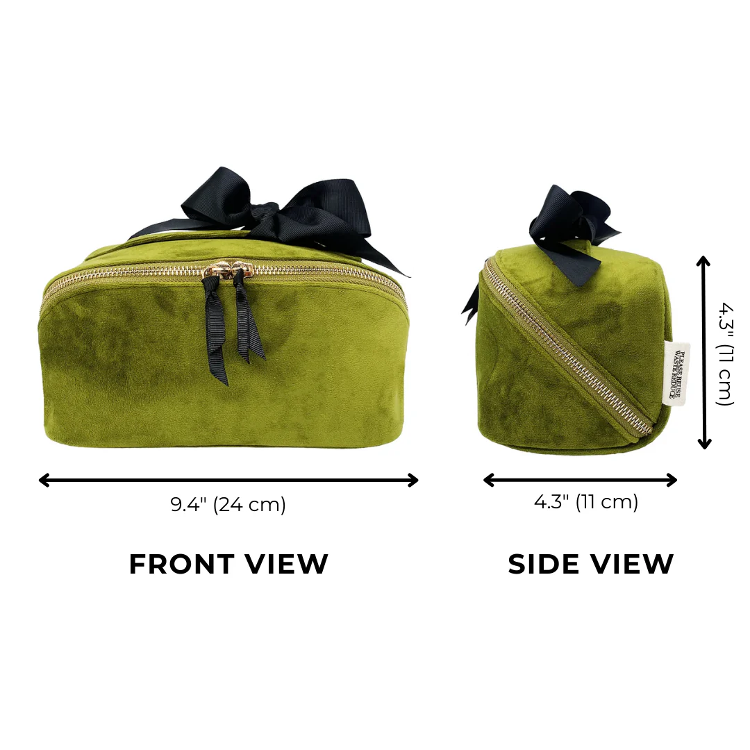 Box Makeup & Toiletry - Green Velvet - 3