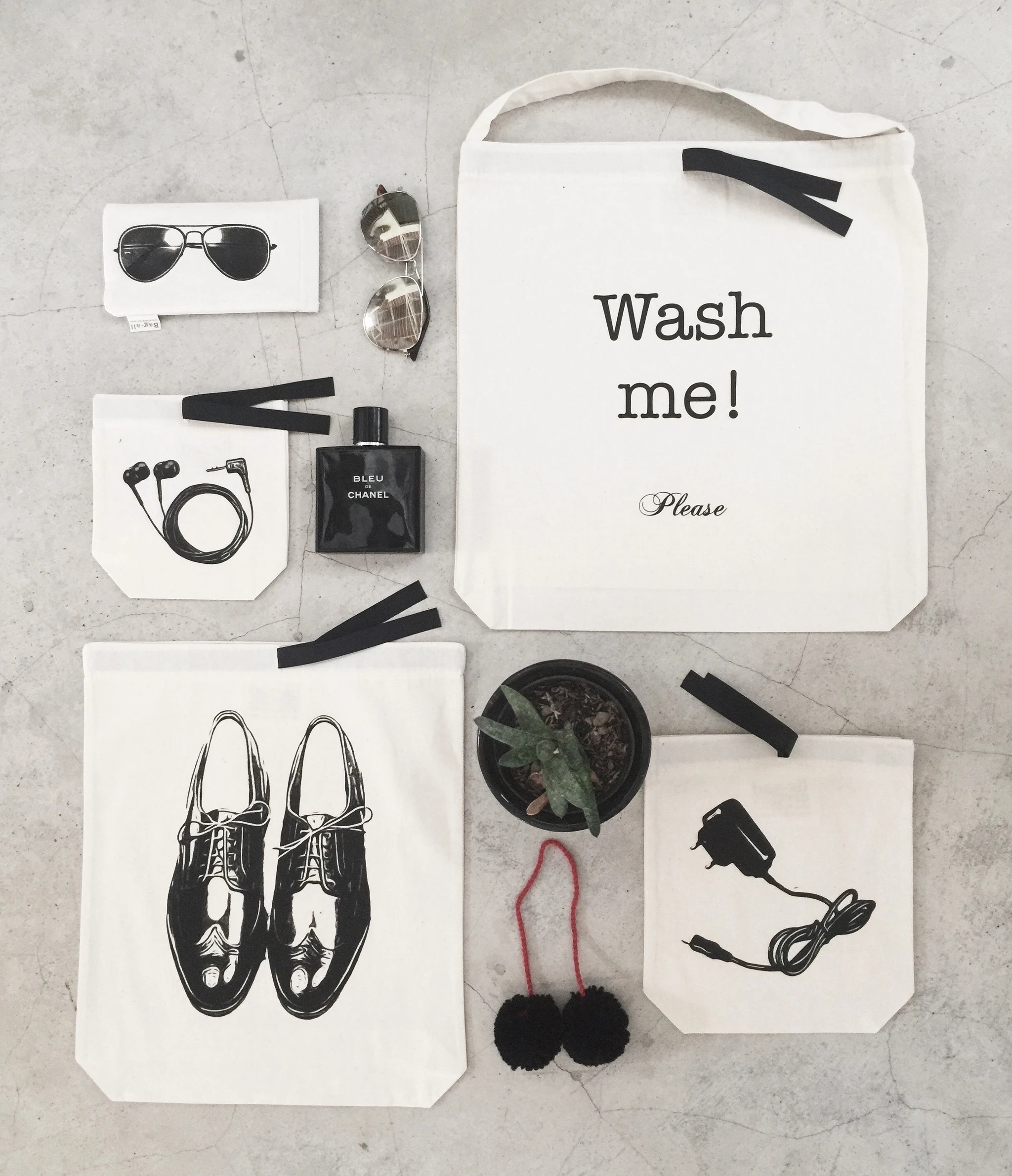 Förvaringspåse - Wash me - 4