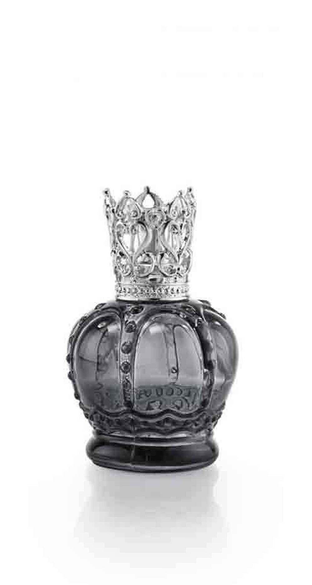 Doftlampa Crown - Svart/Silver