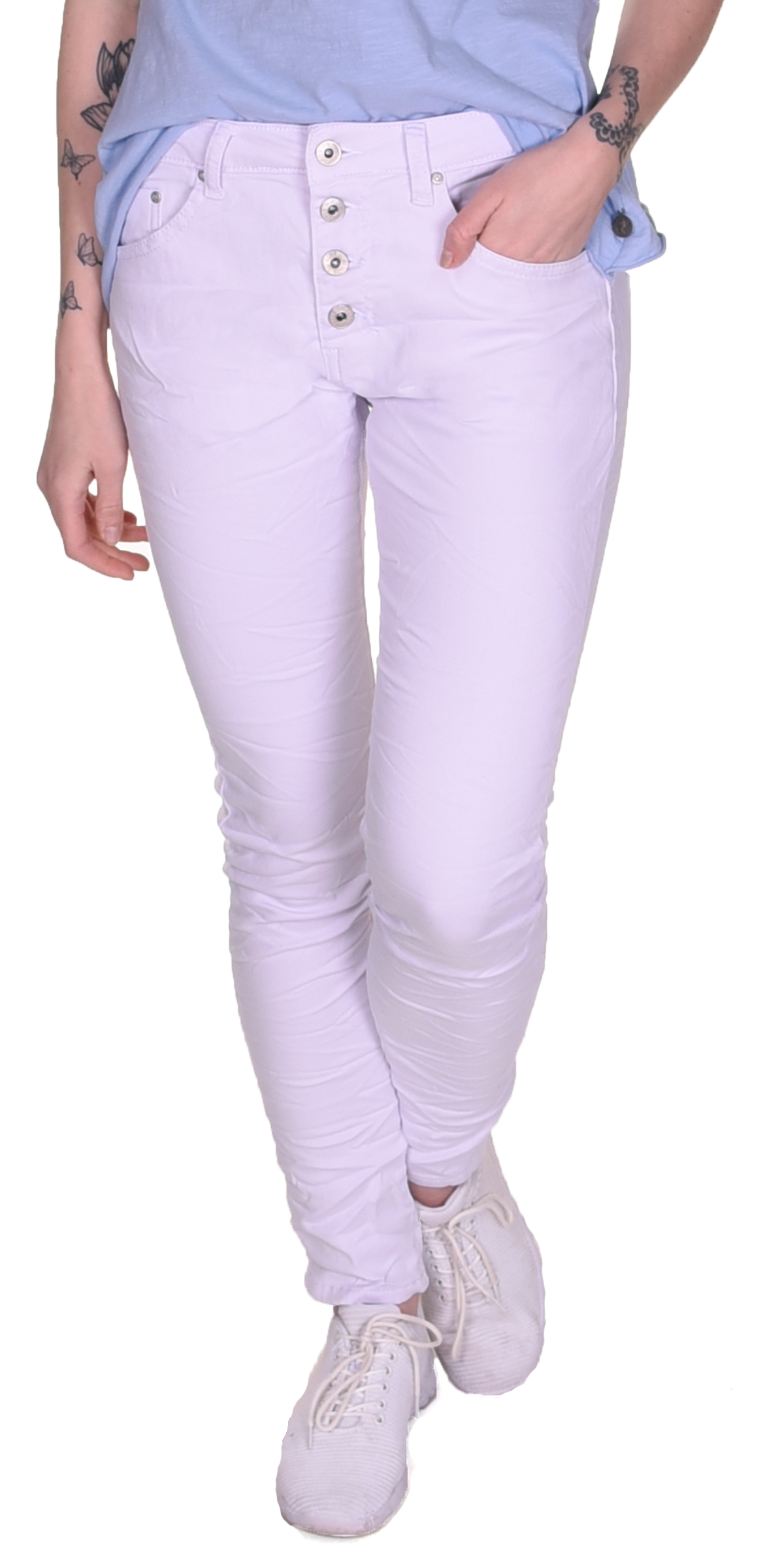 Jeans Lola Oversize | Vit  - 2