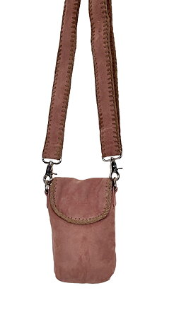 Belle mobil bag - dusty rose