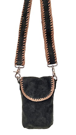Belle mobil bag - mörk duvblå