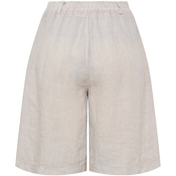 Santina linne-shorts - black