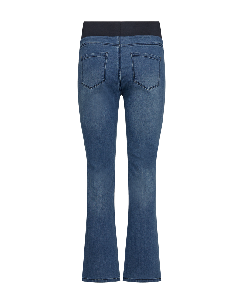 Shantal Flare - medium blue denim - 2