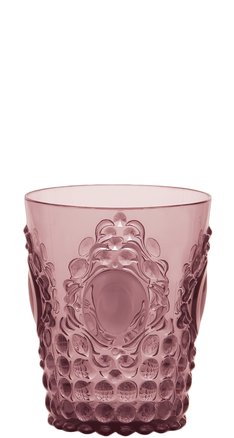 Vattenglas akryl - Old Pink