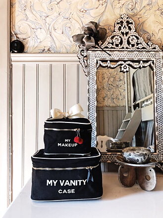 Beauty box Vanity case - Svart