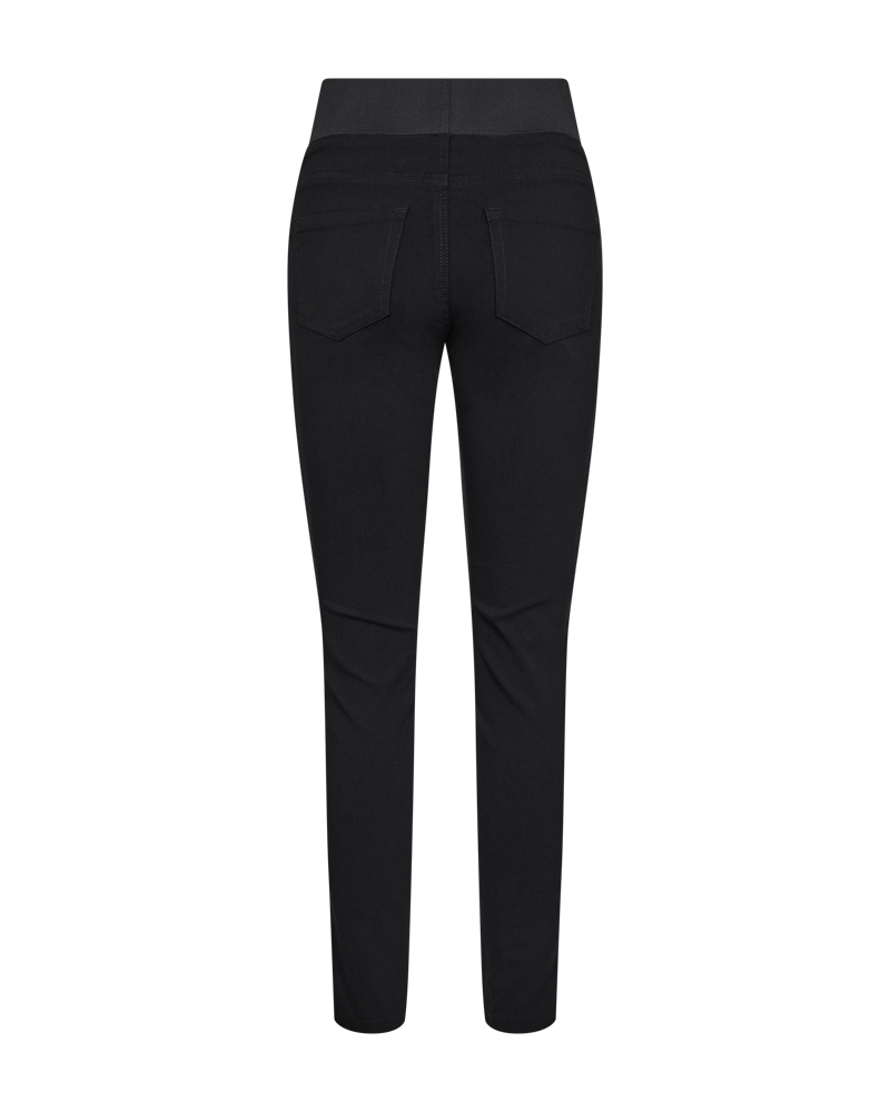 Byxa Shantal med revär - svart - 6