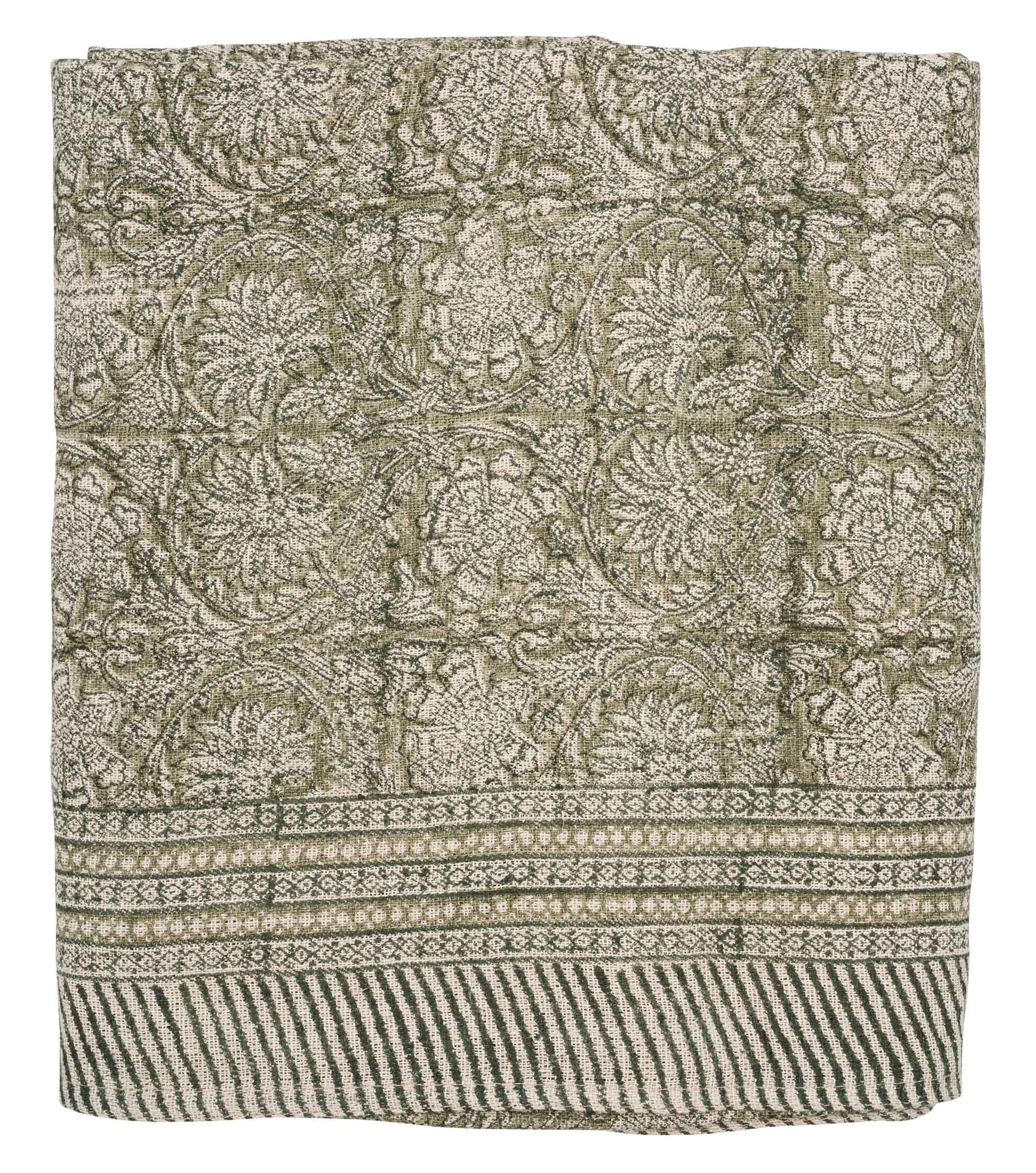 BORDSDUK | Paradise Linen | Green 150x230