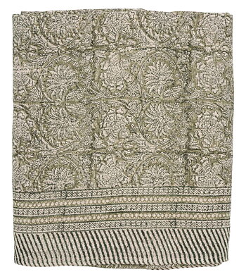 BORDSDUK | Paradise Linen | Green 150x230