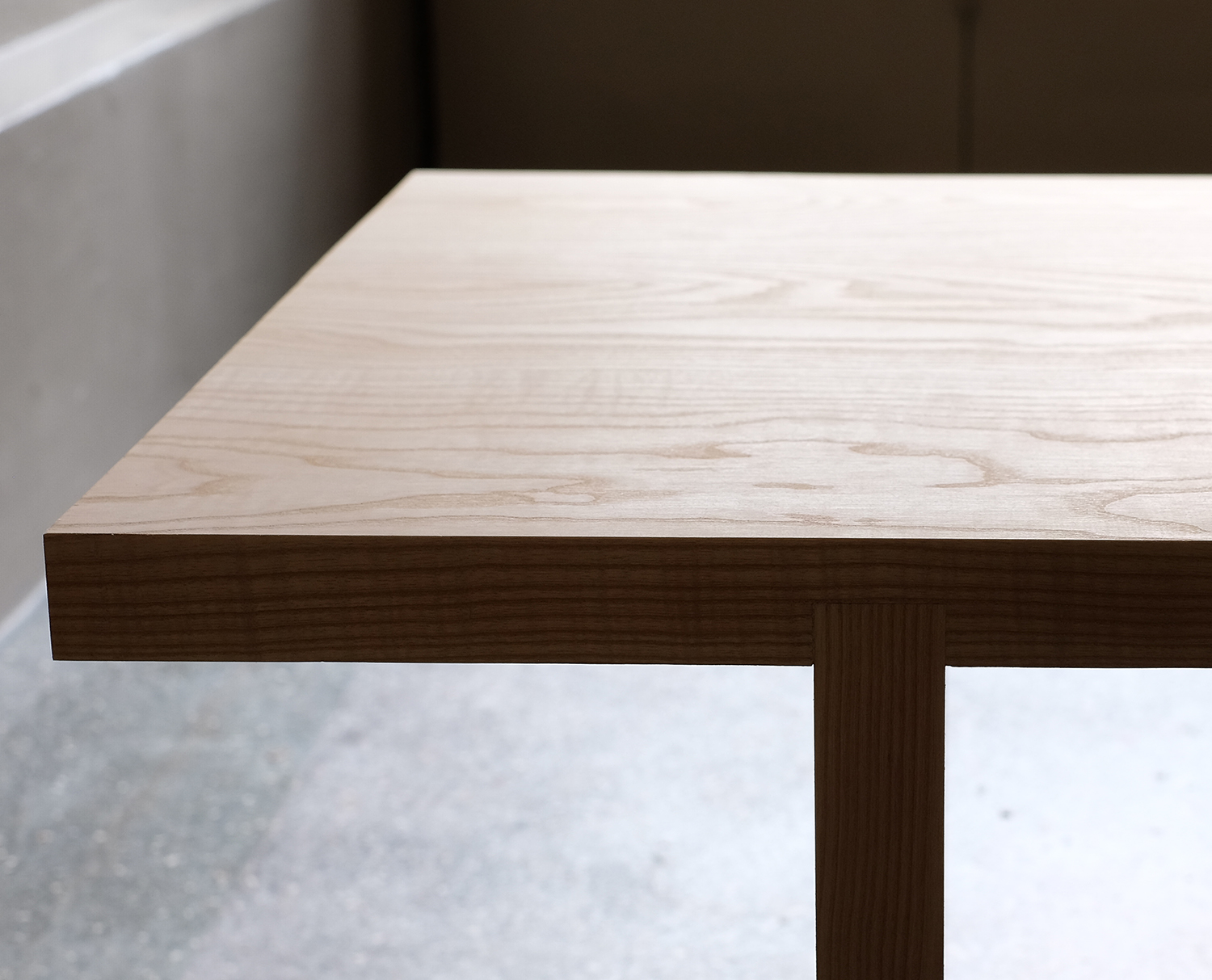 HEISEI Sofa table black rifled – SAMPLE AVAILABLE - 6
