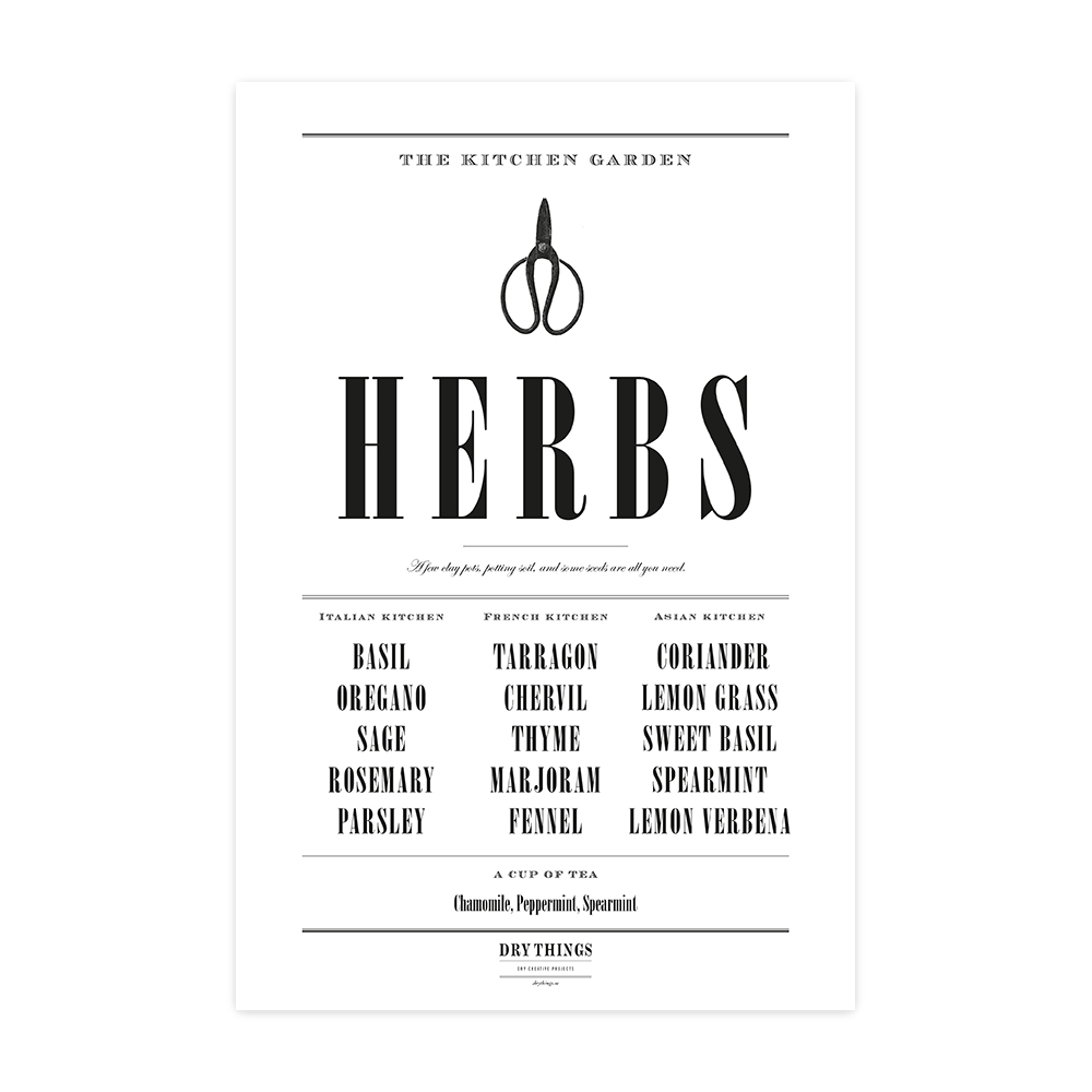 PRINT – Herbs