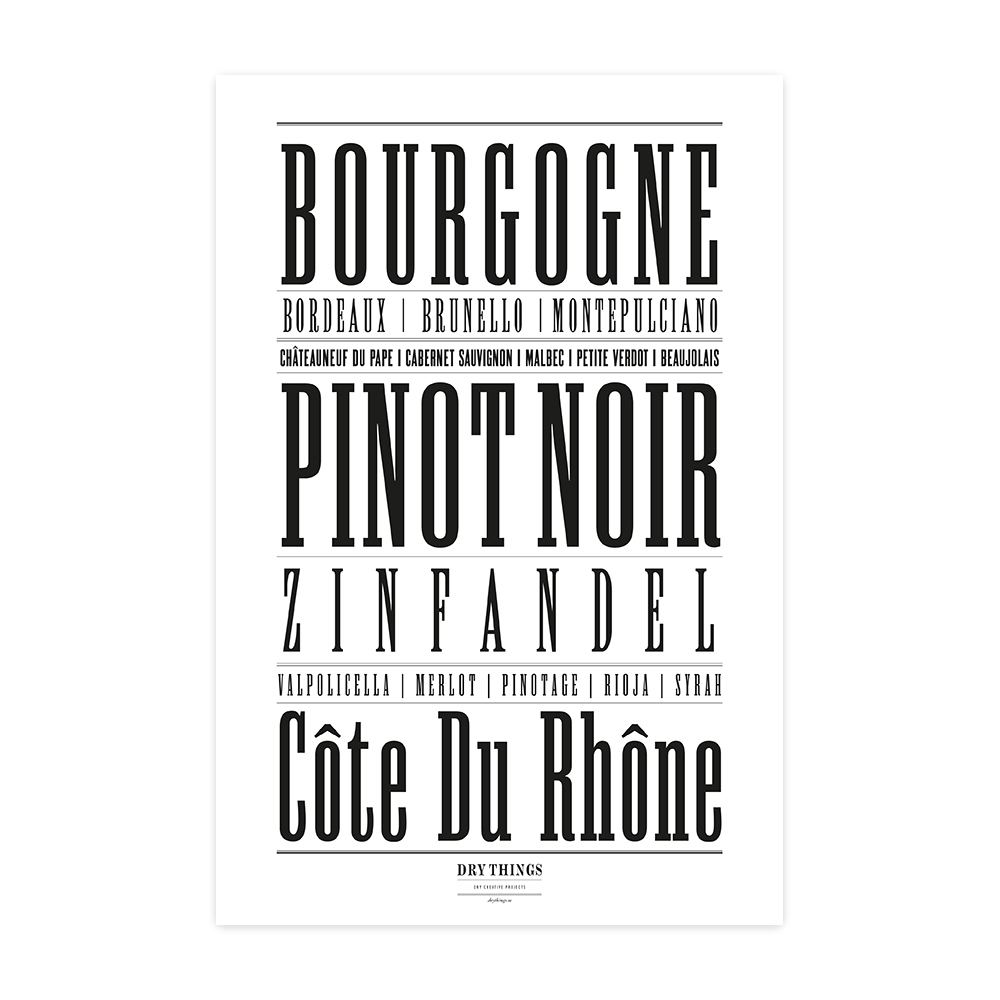 PRINT – Wine