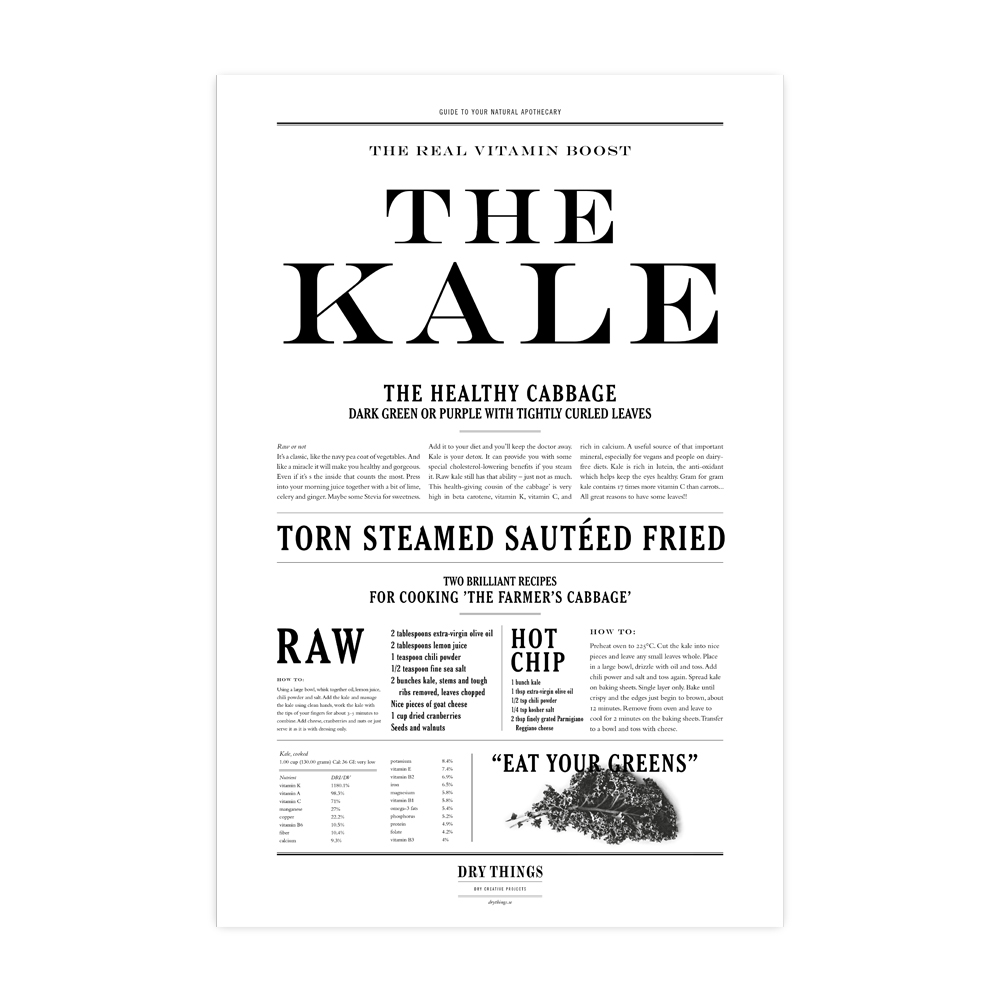 PRINT – Kale