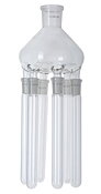 RV 10.602 Distilling spider with 20 distilling sleeves (NS 29/32)