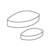 IKAFLON 15 power ellipse (5 pcs.)
