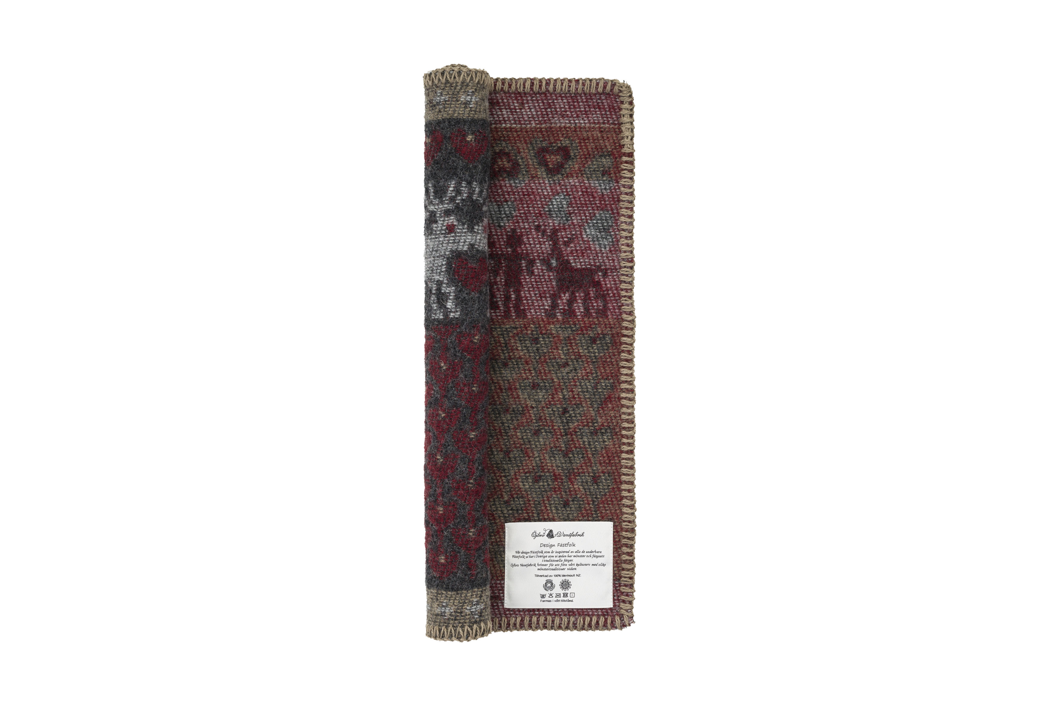 FÄSTFOLK EMBLA & ERLING, COUSSIN D'ASSISE,  43 x 43 cm - 3